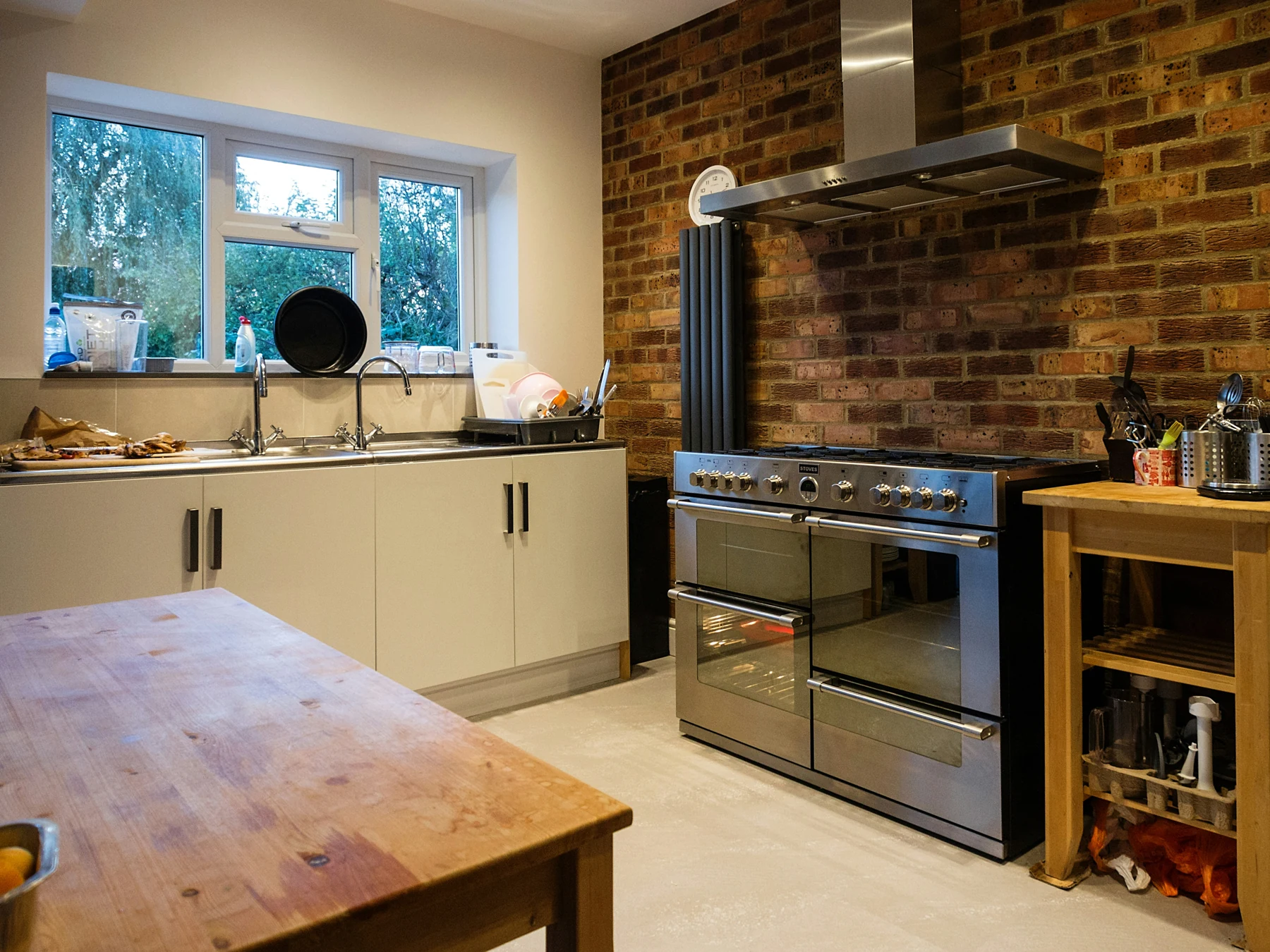 Stock photograph: kitchen interiors